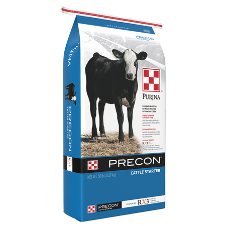 purina precon starter alimenticio complemento suplemento alimentar rx3 vitaminas minerais minerales ration